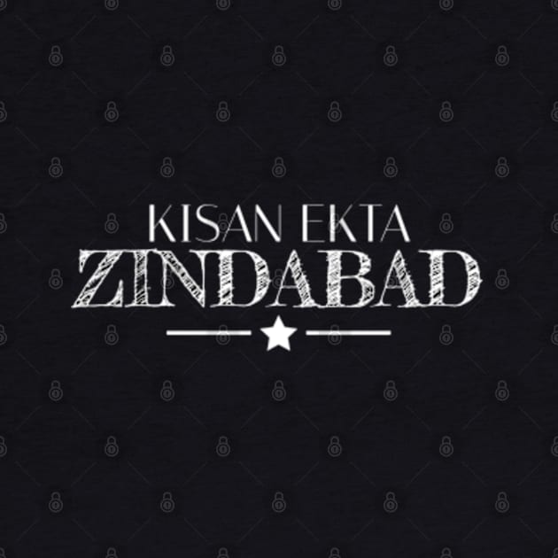 Kisan Ekta Zindabad by SAN ART STUDIO 